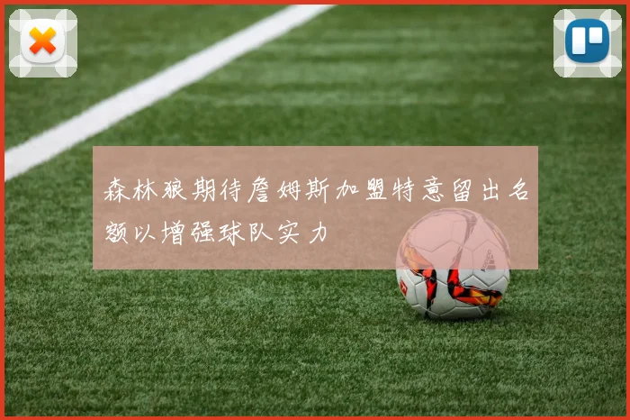 森林狼期待詹姆斯加盟特意留出名额以增强球队实力